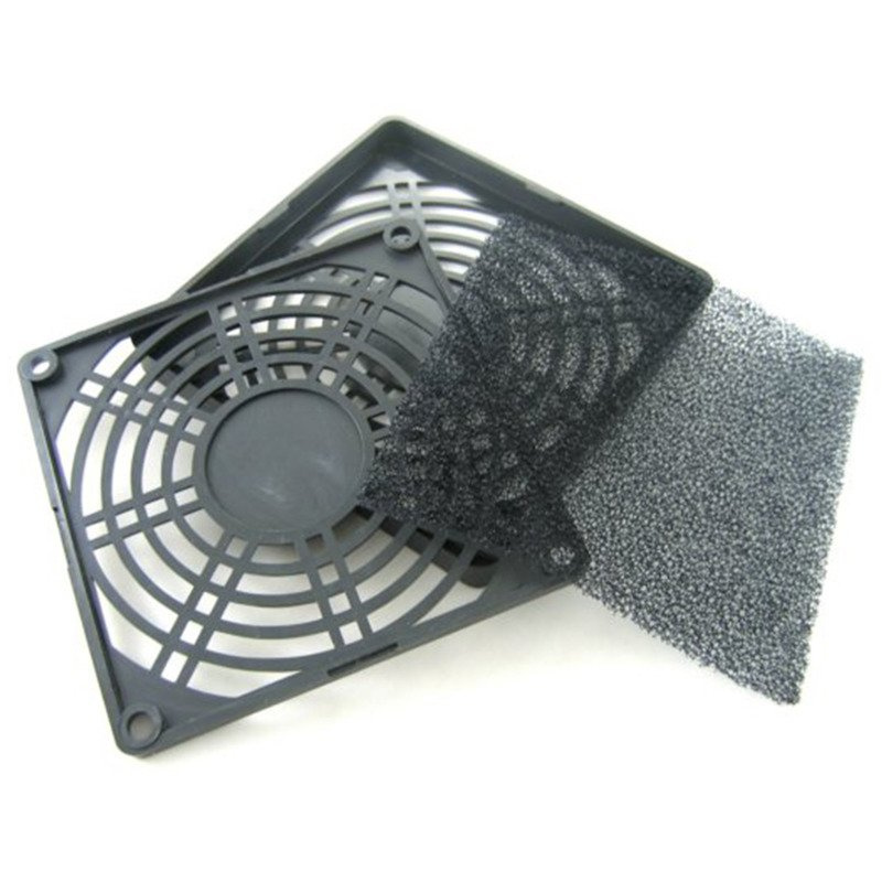 eBoot 120 mm Staub Filter Computer Ventilator Filter Kühler PVC Schwarz  Staubdicht Hülle Decke Computer Mesh 10 Packungen mit 40 Stück Schrauben :  : Computer & Zubehör