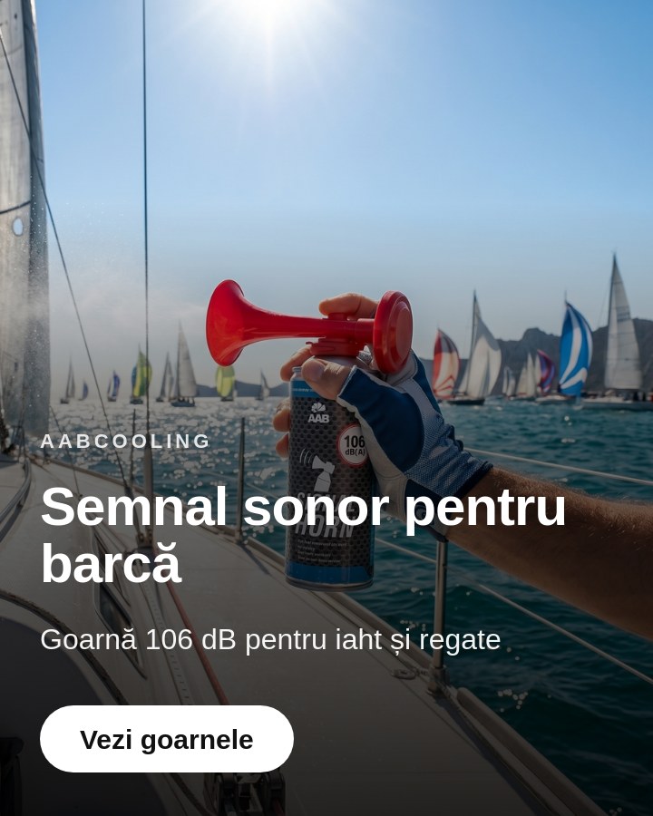 Semnal sonor pentru barcă