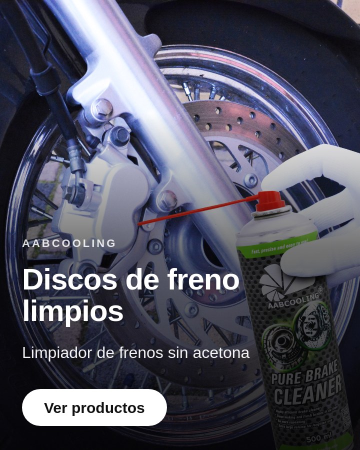 Discos de freno limpios