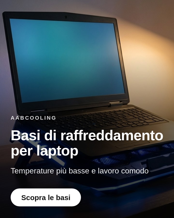 Basi di raffreddamento per laptop