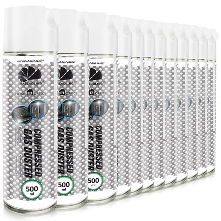 12x Sprężone powietrze AABCOOLING Home&Office 500 ml