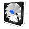 3x Ventola PC 140 mm AABCOOLING Super Silent Fan 14