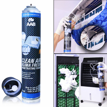 AABCOOLING CLEAN AIR KLIMA FRESH PENETRATING FOAM 750 ml