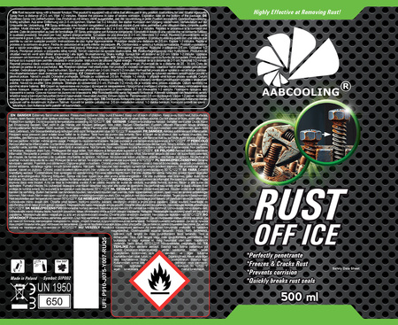 Sbloccante effetto ghiaccio AABCOOLING Rust off ICE 500ml
