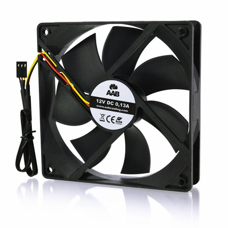 Ventilaator 120 mm AABCOOLING Black Silent Fan 12