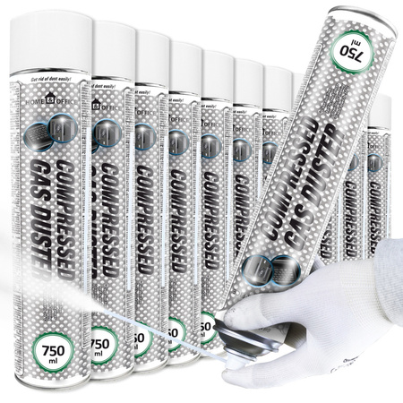 11x Aire comprimido AABCOOLING Home&Office 750 ml