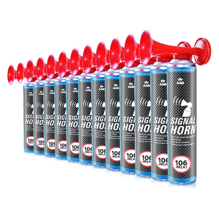 12x Trombetta da stadio AABCOOLING Signal Horn 75g
