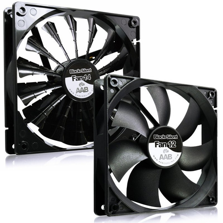 Вентилатор 140 мм AABCOOLING Black Silent Fan 14