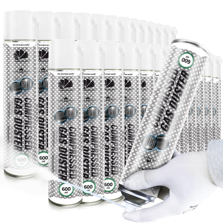24x Stlačený vzduch AABCOOLING Home&Office 600 ml