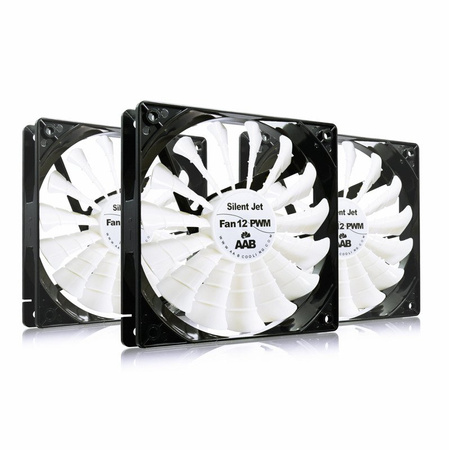 3x Ventiliatorius 120 mm AABCOOLING Silent Jet Fan 12 PWM
