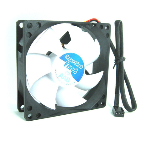 3x Ventilador silencioso 80 mm AABCOOLING Super Silent Fan 8