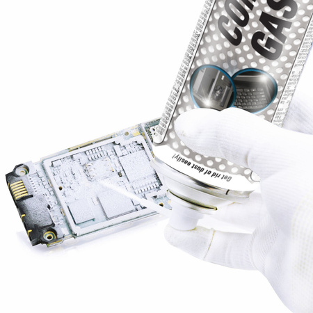 8x Compressed Air Duster AABCOOLING Home&Office 750 ml