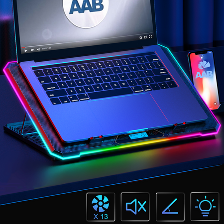 Base raffreddamento notebook AABCOOLING Quantum RGB