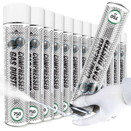 12x Сгъстен въздух AABCOOLING Home&Office 750 мл