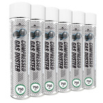 6x AABCOOLING Home&Office Compressed Gas Duster 750ml