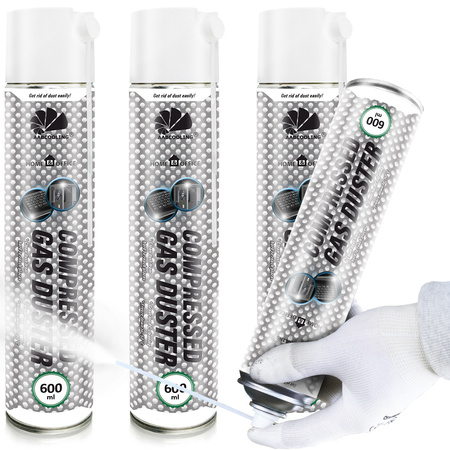 3x Stlačený vzduch AABCOOLING Home&Office 600 ml