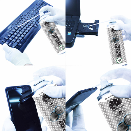 7 x AABCOOLING Home&Office Compressed Gas Duster 500 ml