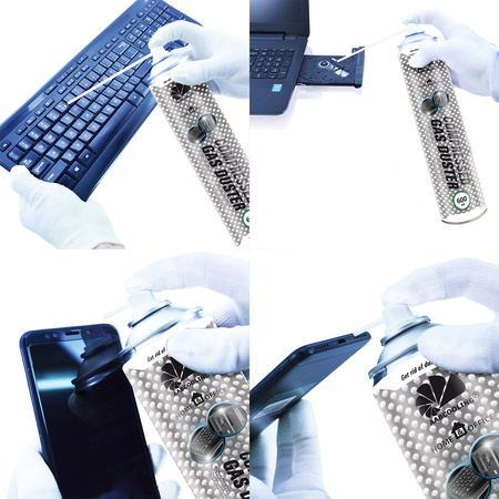 5x Сгъстен въздух AABCOOLING Home&Office 600 ml