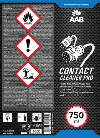 1x AABCOOLING Contact Cleaner PRO 750 ml – Kontaktreiniger Spray