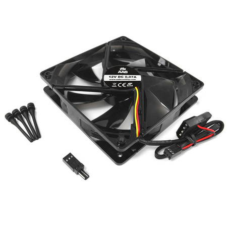 3x Ventilador 120 mm silencioso AABCOOLING Super Silent R12