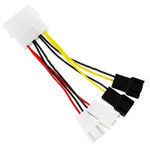 Molex jaotur 4 × 3-pin ventilaatorile AABCOOLING AAB C12