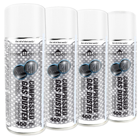 4x Aire comprimido AABCOOLING Home&Office 400 ml