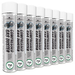 8x Trykluftspray AABCOOLING Home&Office 750 ml