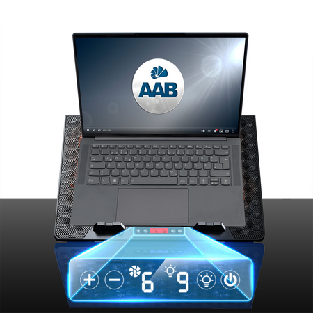 Chladicí podložka pod notebook AABCOOLING Spatium RGB