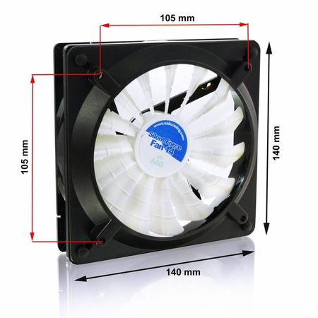AABCOOLING Fan Adaptor 120-140 – адаптер за вентилатор