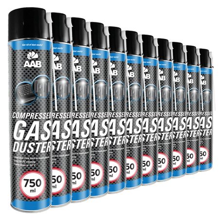 11x AABCOOLING Compressed gas duster 750ml – saspiests gaiss
