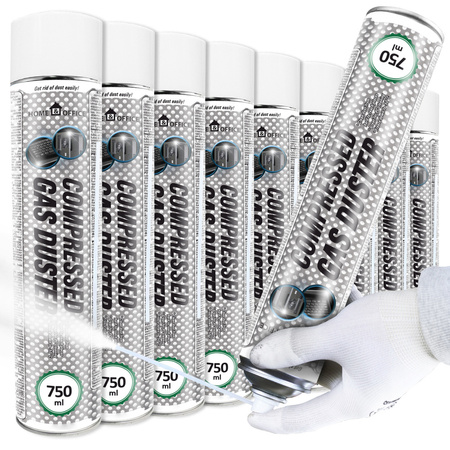 9x Druckluftspray AABCOOLING Home&Office 750 ml