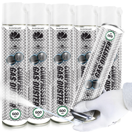 5x Druckluftspray AABCOOLING Home&Office 600 ml