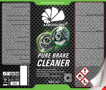 Piduripuhastaja AABCOOLING Pure Brake Cleaner 500 ml