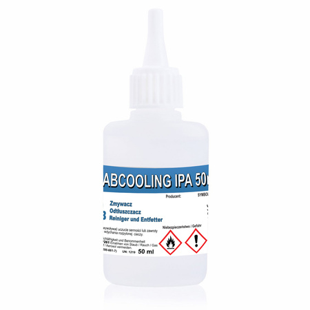 Alcohol isopropílico 99,7 % AABCOOLING IPA 50 ml