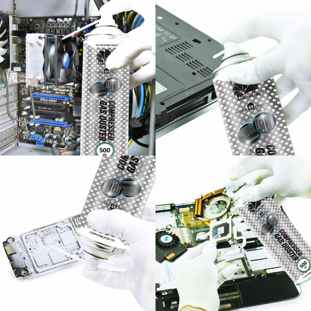 9 x AABCOOLING Home&Office Compressed Gas Duster 500 ml