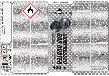 AABCOOLING Home&Office Compressed Gas Duster 400ml