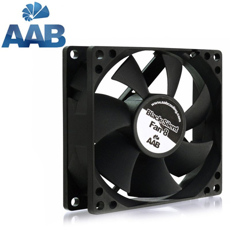 Ventola 80 mm AABCOOLING Black Silent Fan 8