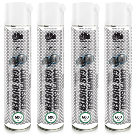4x Trykluft på dåse AABCOOLING Home&Office 600 ml