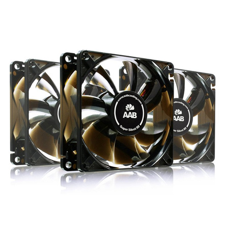 3x Tichý ventilátor 80 mm AABCOOLING Super Silent R8