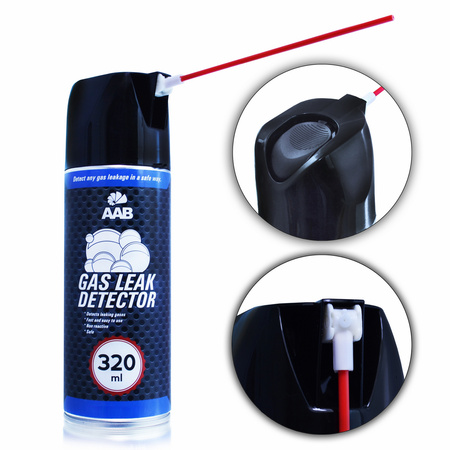 AABCOOLING GAS LEAK DETECTOR 320 ml – détecteur de fuite de gaz spray