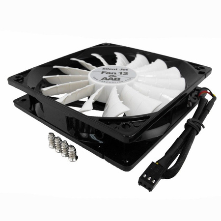 3x Ventilador PC 120 mm AABCOOLING Silent Jet Fan 12