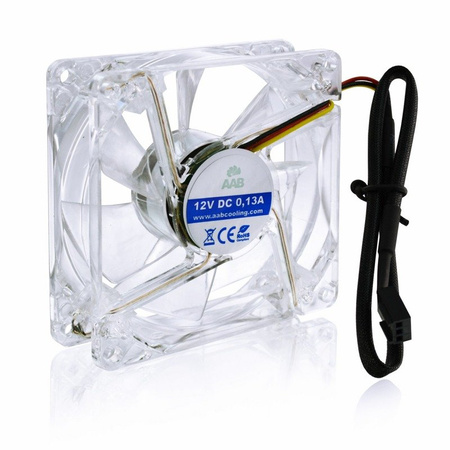 3x Ventilateur 80 mm AABCOOLING Super Silent Fan 8 BLUE LED