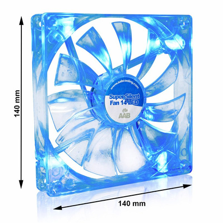 Ventiliatorius 140mm AABCOOLING Super Silent Fan 14 Blue LED