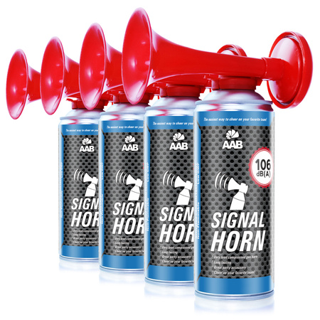AAB Signal CO2 Horn 400ml x 4