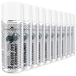 10x AABCOOLING Home&Office Compressed Gas Duster 400ml – suruõhk