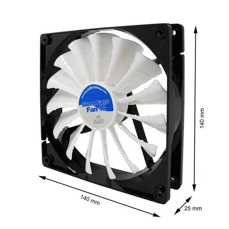 3x Arvuti ventilaator 140 mm AABCOOLING Silent Force Fan 14