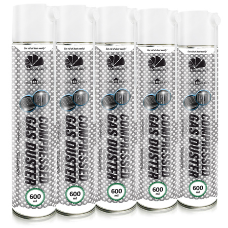 5x Sűrített levegő AABCOOLING Home&Office 600 ml