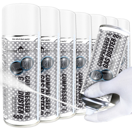 7x Aire comprimido AABCOOLING Home&Office 400 ml