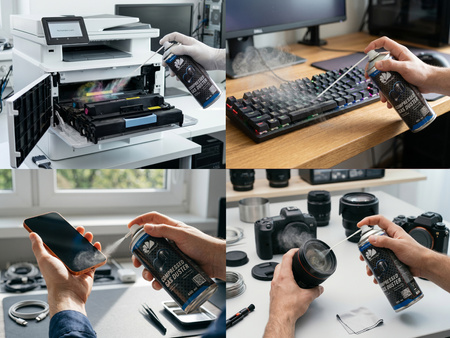 7x AABCOOLING Compressed gas duster 400ml – aire comprimido spray