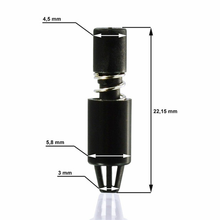 Щифтове за радиатор на чипсет AABCOOLING Chipset Pin 10 бр.